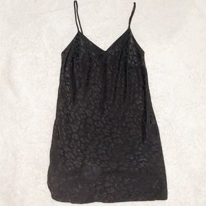 Top shop mini cheetah silk dress